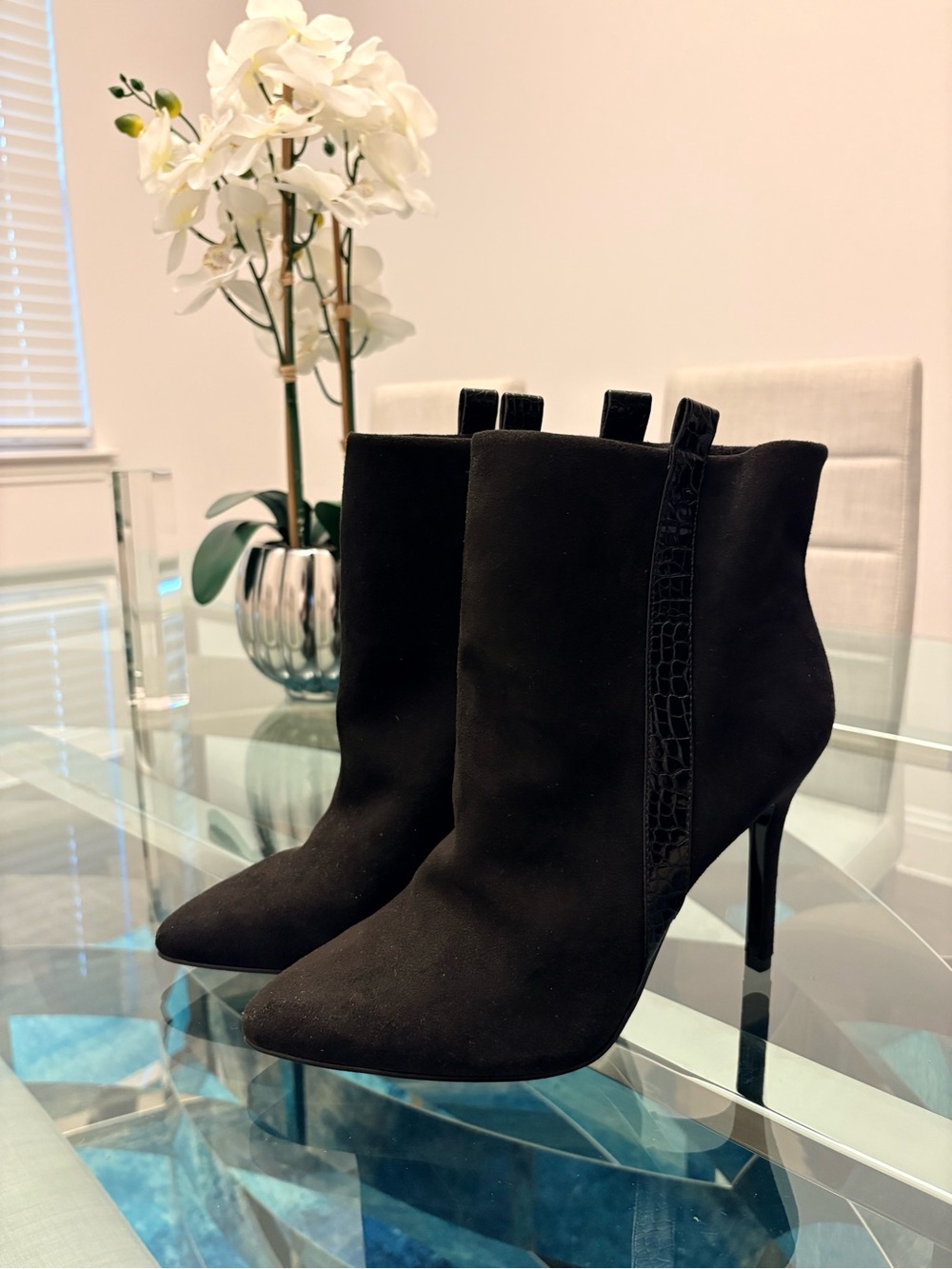 Said Fifth Avenue Suede Ankle Booties
